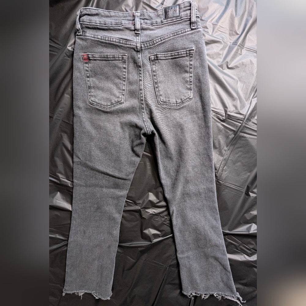 BDG Urban Outfitters high-waisted comfort stretch flare Sz 26 Dark Gray 🩶 - Picture 2 of 8